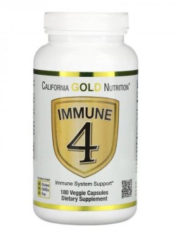 Засіб для зміцнення імунітету, Immune 4, California Gold Nutrition